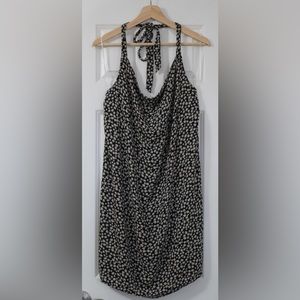 Floral halter summer dress